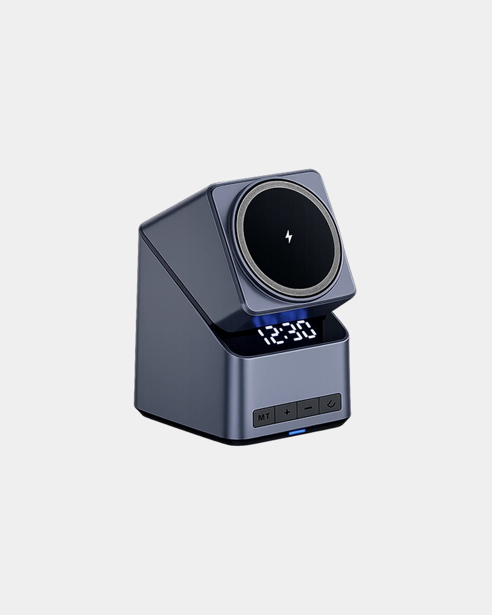 Promotional wireless charger with integrated clock - 1